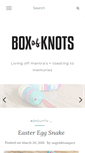 Mobile Screenshot of boxofknots.com